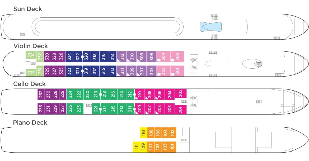 Amastella deck plan